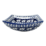 Bowl, Square, Nut, Small, 5.25" in "Kitty Cat Path" by Manufaktura | M105T-KOT6