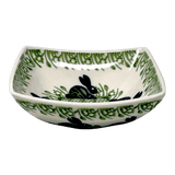 Bowl, Square, Nut, Small, 5.25" in "Bunny Love" by Manufaktura | M105T-P324