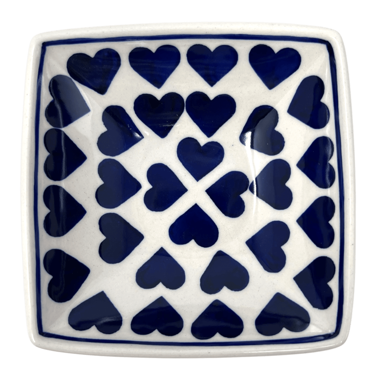 Bowl, Square, Nut, Small, 5.25" in "Whole Hearted" by Manufaktura | M105T-SEDU