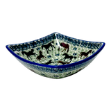 Bowl, Square, Nut, Small, 5.25" in "On the Range" by Manufaktura | M105U-INK2