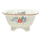 Bowl, Square, Fancy, Berry Bowl, 7.5" in "Country Pride" by Manufaktura | M107T-GM13