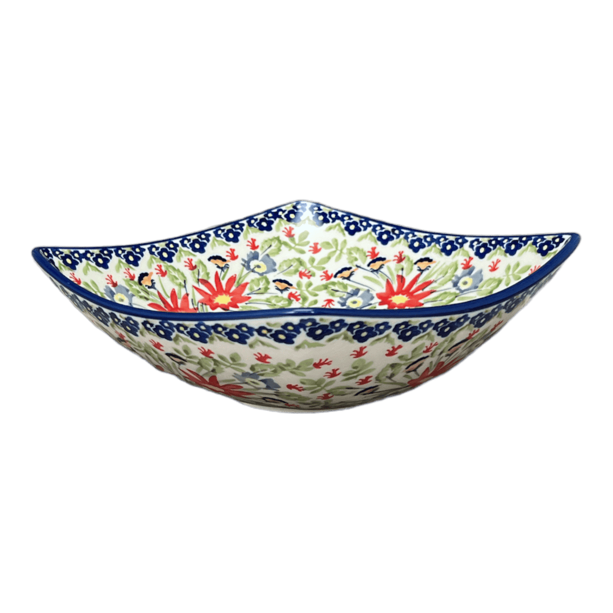 Dish, Nut, Medium, 7.75" in "Floral Fantasy" by Manufaktura | M113S-P260