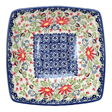 Dish, Nut, Medium, 7.75" in "Floral Fantasy" by Manufaktura | M113S-P260