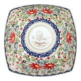 Dish, Nut, Medium, 7.75" in "Floral Fantasy" by Manufaktura | M113S-P260