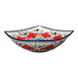 Dish, Nut, Medium, 7.75" in "Poppy Paradise" by Manufaktura | M113S-PD01