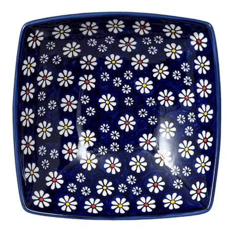 Dish, Nut, Medium, 7.75" in "Midnight Daisies" by Manufaktura | M113S-S002