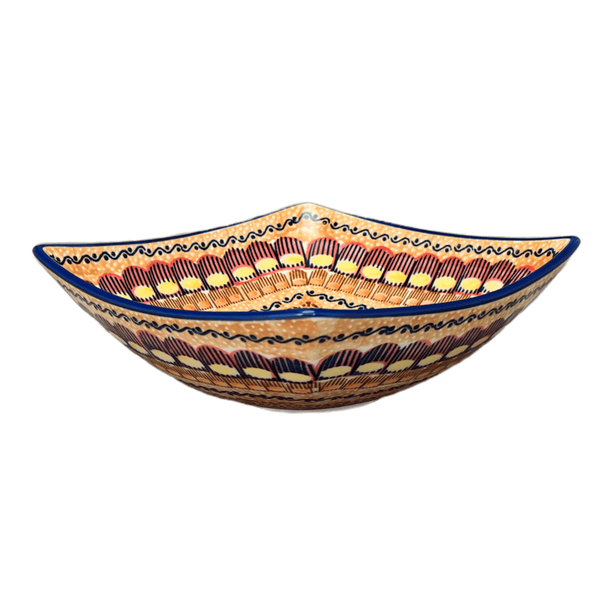 Dish, Nut, Medium, 7.75" in "Desert Sunrise" by Manufaktura | M113U-KLJ