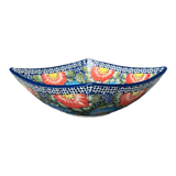 Bowl, Square, Nut, Medium, 7.75" in "Fiesta" by Manufaktura | M113U-U1