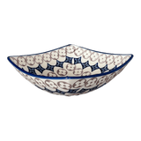 Bowl, Square, Nut, Medium, 7.75" in "Diamond Blossoms" by Manufaktura | M113U-ZP03