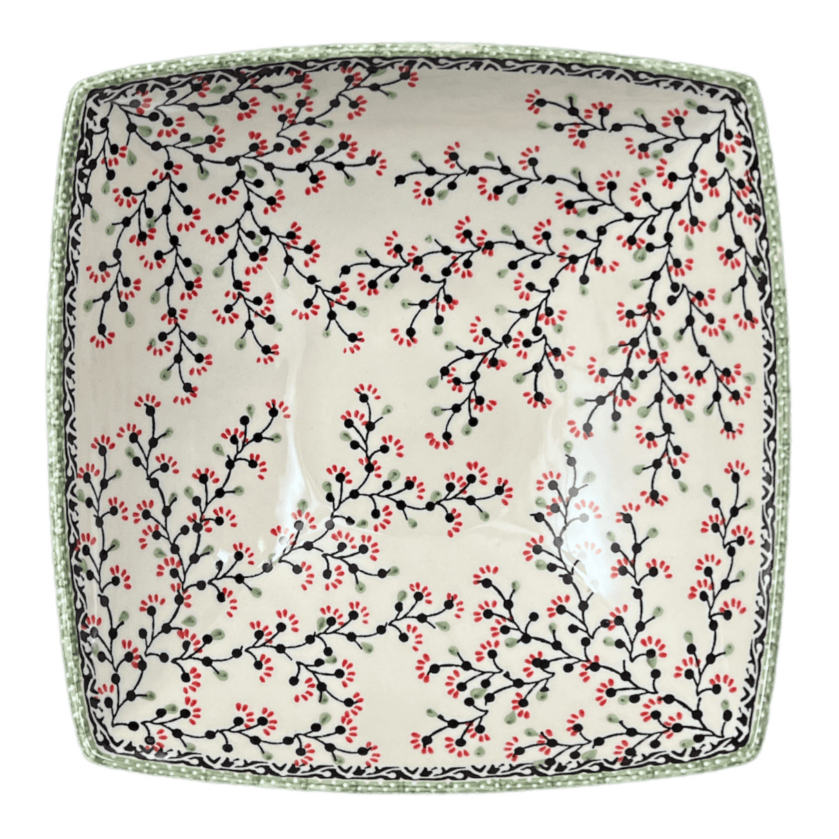 Dish, 10.5" Nut Dish in "Cherry Blossoms" by Manufaktura | M121S-DPGJ