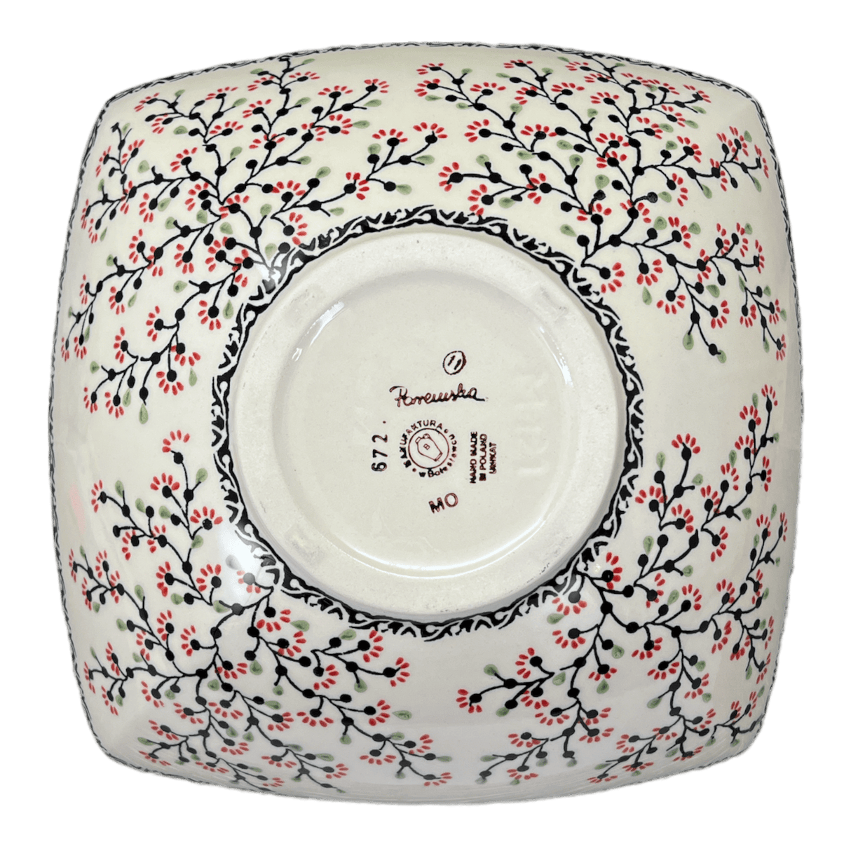 Dish, 10.5" Nut Dish in "Cherry Blossoms" by Manufaktura | M121S-DPGJ