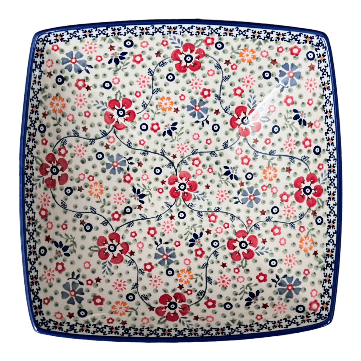 Dish, 10.5" Nut Dish in "Full Bloom" by Manufaktura | M121S-EO34