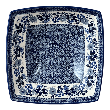 Dish, 10.5" Nut Dish in "Blue Life" by Manufaktura | M121S-EO39