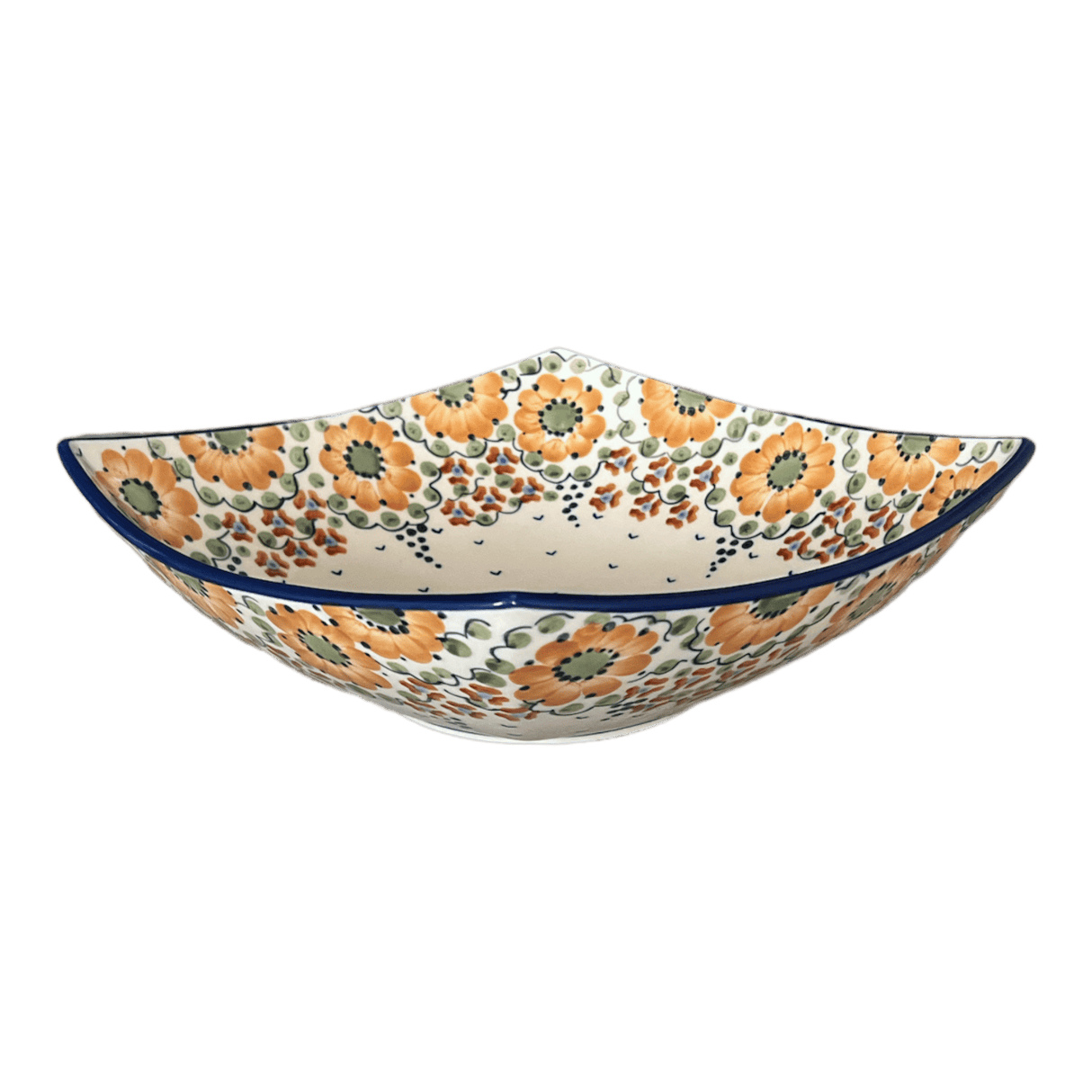 Dish, 10.5" Nut Dish in "Autumn Harvest" by Manufaktura | M121S-LB