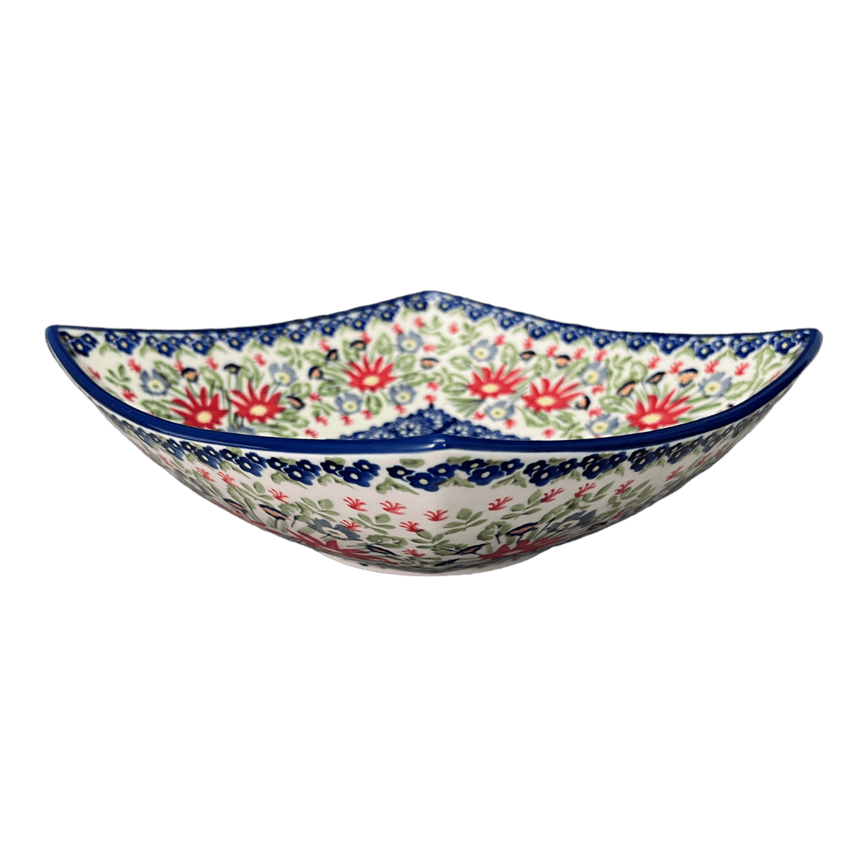 Dish, 10.5" Nut Dish in "Floral Fantasy" by Manufaktura | M121S-P260