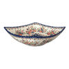 Polish Pottery Large Nut Dish (Poppy Persuasion) | M121S-P265 at PolishPotteryOutlet.com