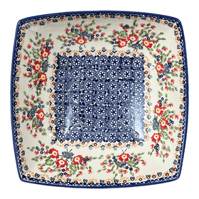 Polish Pottery Large Nut Dish (Poppy Persuasion) | M121S-P265 Additional Image at PolishPotteryOutlet.com