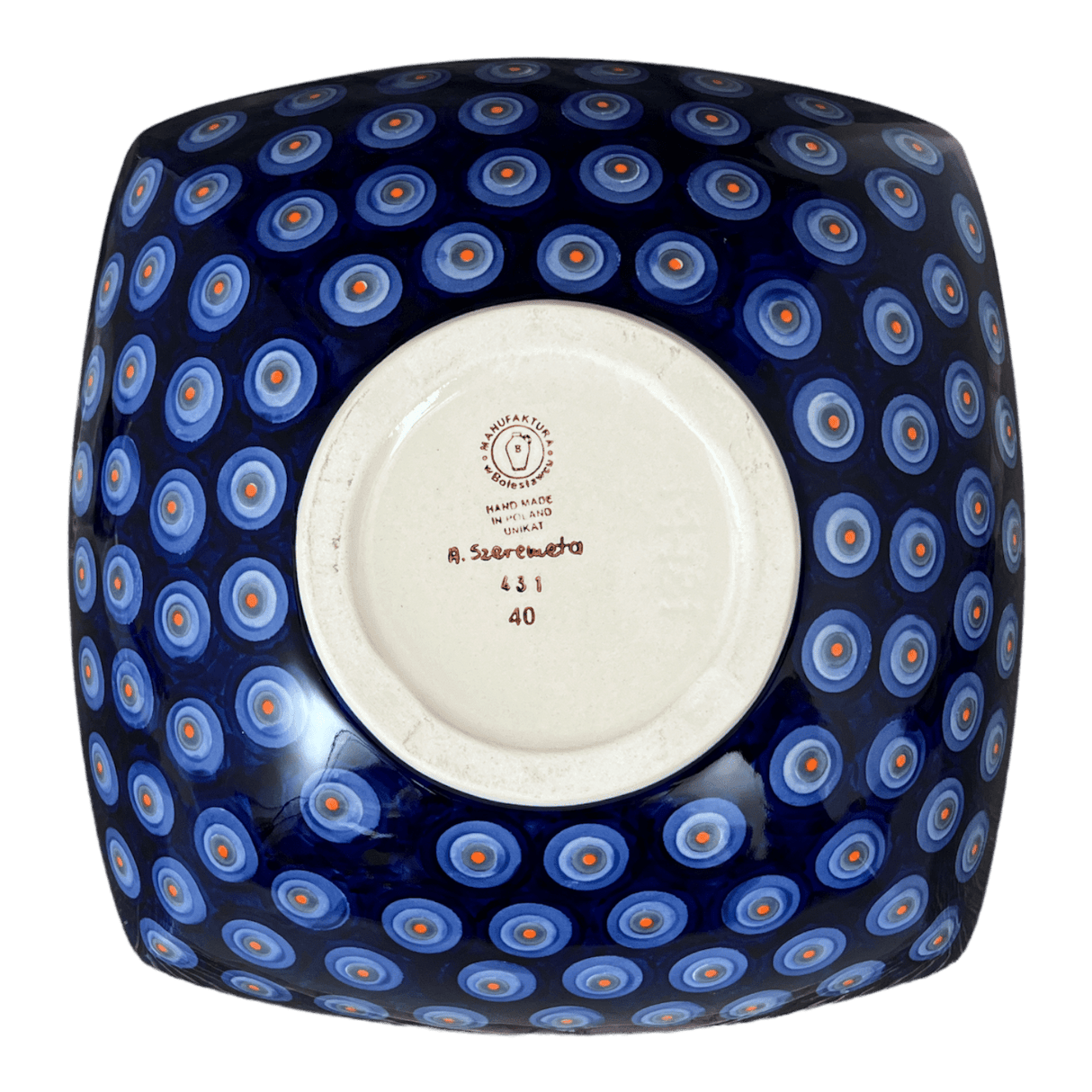 Dish, 10.5" Nut Dish in "Harvest Moon" by Manufaktura | M121S-ZP01