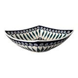 Dish, 10.5" Nut Dish in "Peacock" by Manufaktura | M121T-54