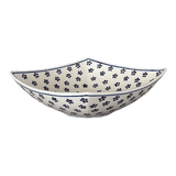 Bowl, Square, Nut, Large, 10.5" in "Petite Floral" by Manufaktura | M121T-64