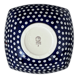 Bowl, Square, Nut, Large, 10.5" in "Dot to Dot" by Manufaktura | M121T-70A