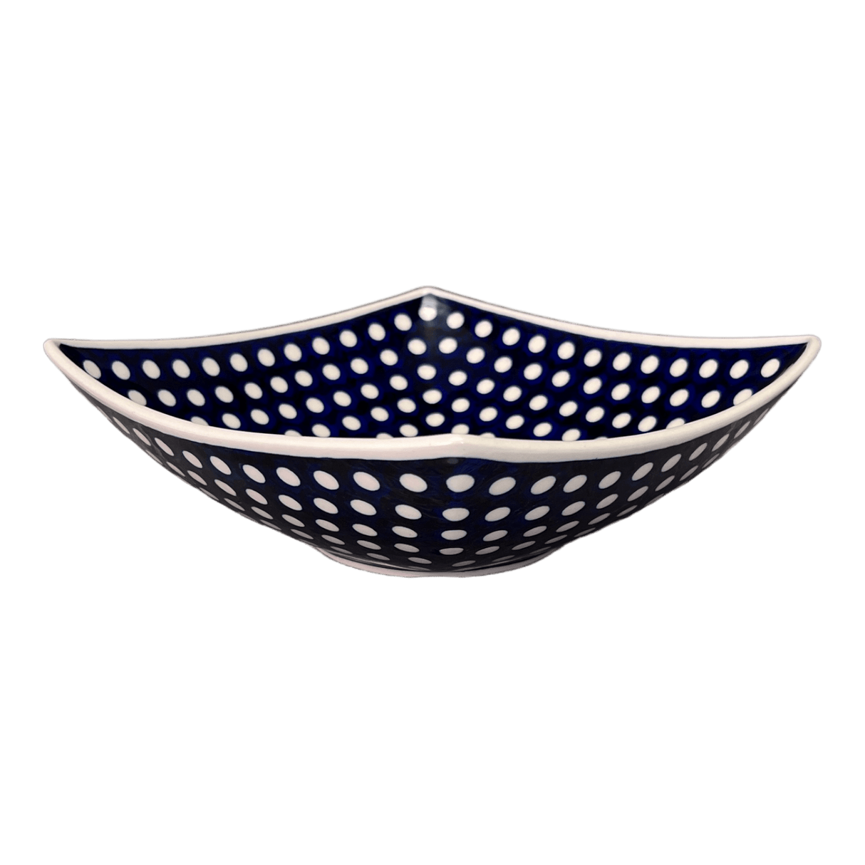 Bowl, Square, Nut, Large, 10.5" in "Hello Dotty" by Manufaktura | M121T-9