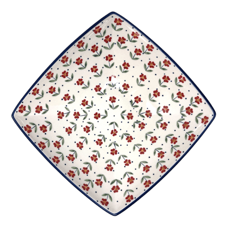 Bowl, Square, Nut, Large, 10.5" in "Simply Beautiful" by Manufaktura | M121T-AC61