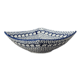 Bowl, Square, Nut, Large, 10.5" in "Kitty Cat Path" by Manufaktura | M121T-KOT6