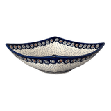 Dish, 10.5" Nut Dish in "Peacock Dot" by Manufaktura | M121U-54K