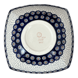 Dish, 10.5" Nut Dish in "Peacock Dot" by Manufaktura | M121U-54K