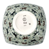 Bowl, Square, Nut, Large, 10.5" in "On the Range" by Manufaktura | M121U-INK2