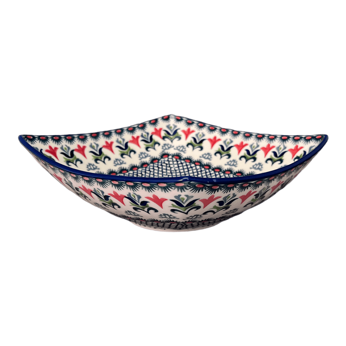 Dish, 10.5" Nut Dish in "Scandinavian Scarlet" by Manufaktura | M121U-P295