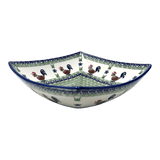 Bowl, Square, Nut, Large, 10.5" in "Chicken Dance" by Manufaktura | M121U-P320