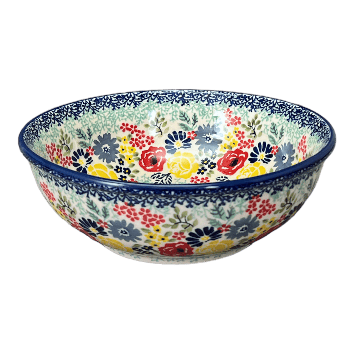 Bowl, Round, 8.5" in "Garden Party" by Manufaktura | M135S-BUK1