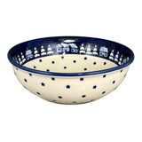 Bowl, Round, 8.5" in "Winter's Eve" by Manufaktura | M135S-IBZ