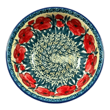 Bowl, Round, 8.5" in "Poppies in Bloom" by Manufaktura | M135S-JZ34