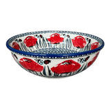 Bowl, Round, 8.5" in "Poppy Paradise" by Manufaktura | M135S-PD01