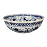 Bowl, Round, 8.5" in "Duet in Blue" by Manufaktura | M135S-SB01