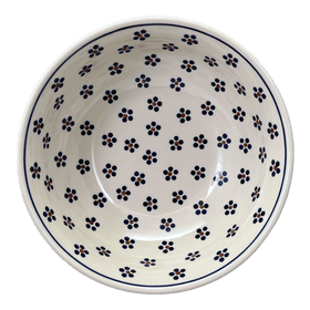 Polish Pottery 8.5" Bowl (Petite Floral) | M135T-64 Additional Image at PolishPotteryOutlet.com