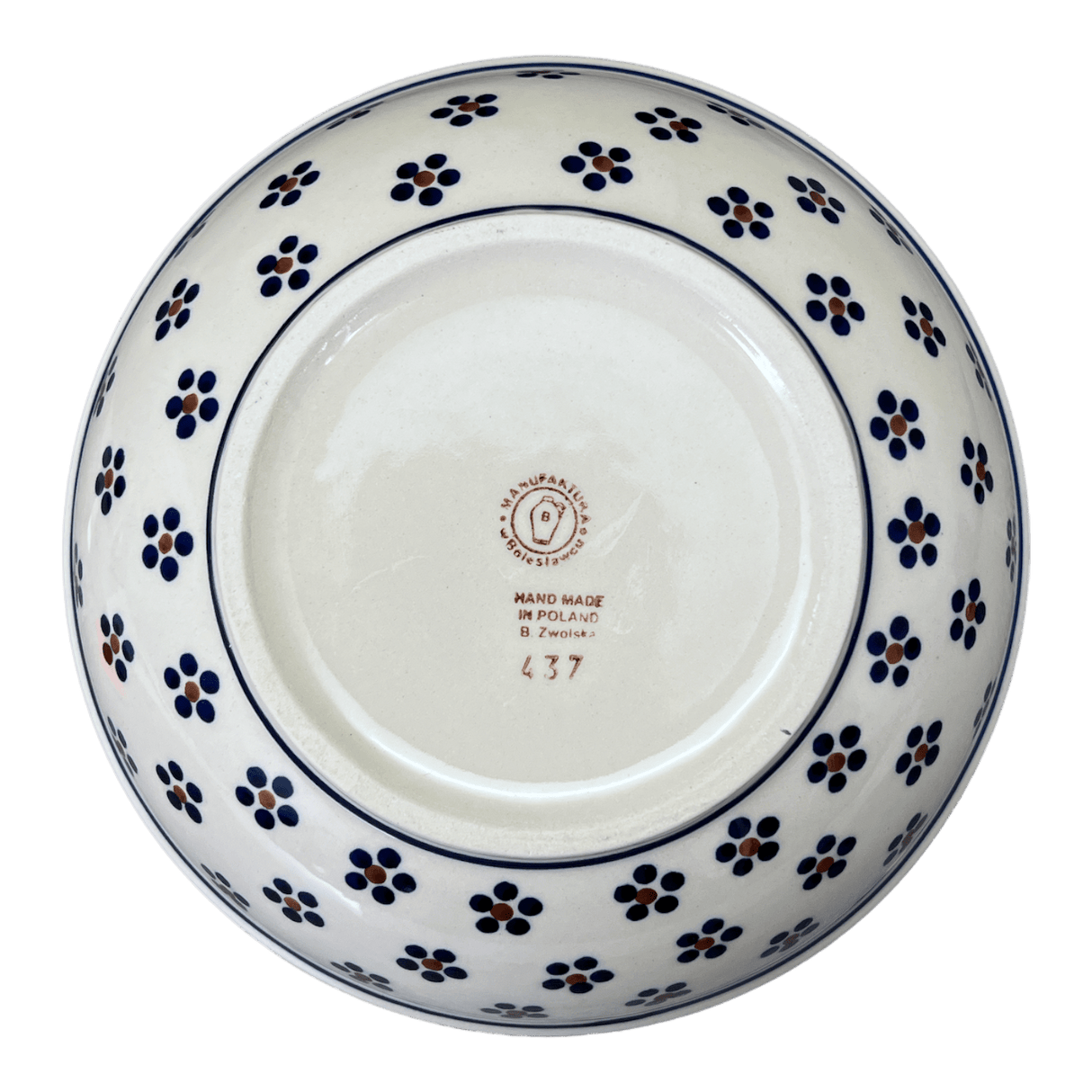 Bowl, Round, 8.5" in "Petite Floral" by Manufaktura | M135T-64