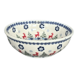 Bowl, Round, 8.5" in "Reindeer Games" by Manufaktura | M135T-BL07