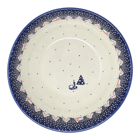 Bowl, Round, 8.5" in "Christmas Chapel" by Manufaktura | M135T-CHDK