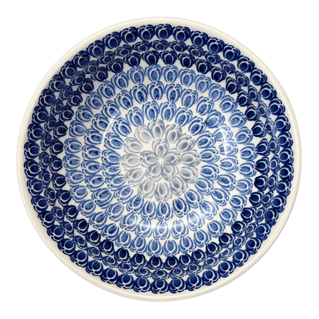 Bowl, Round, 8.5" in "Tulip Blues" by Manufaktura | M135T-GP16