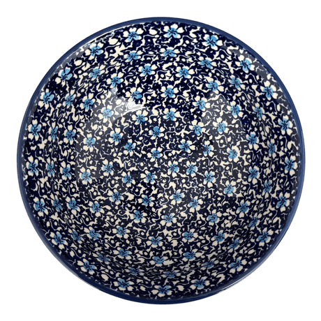 Bowl, Round, 8.5" in "Blue on Blue" by Manufaktura | M135T-J109