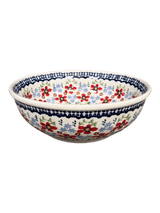 Bowl, Round, 8.5" in "Summer Bouquet" by Manufaktura | M135T-MM01