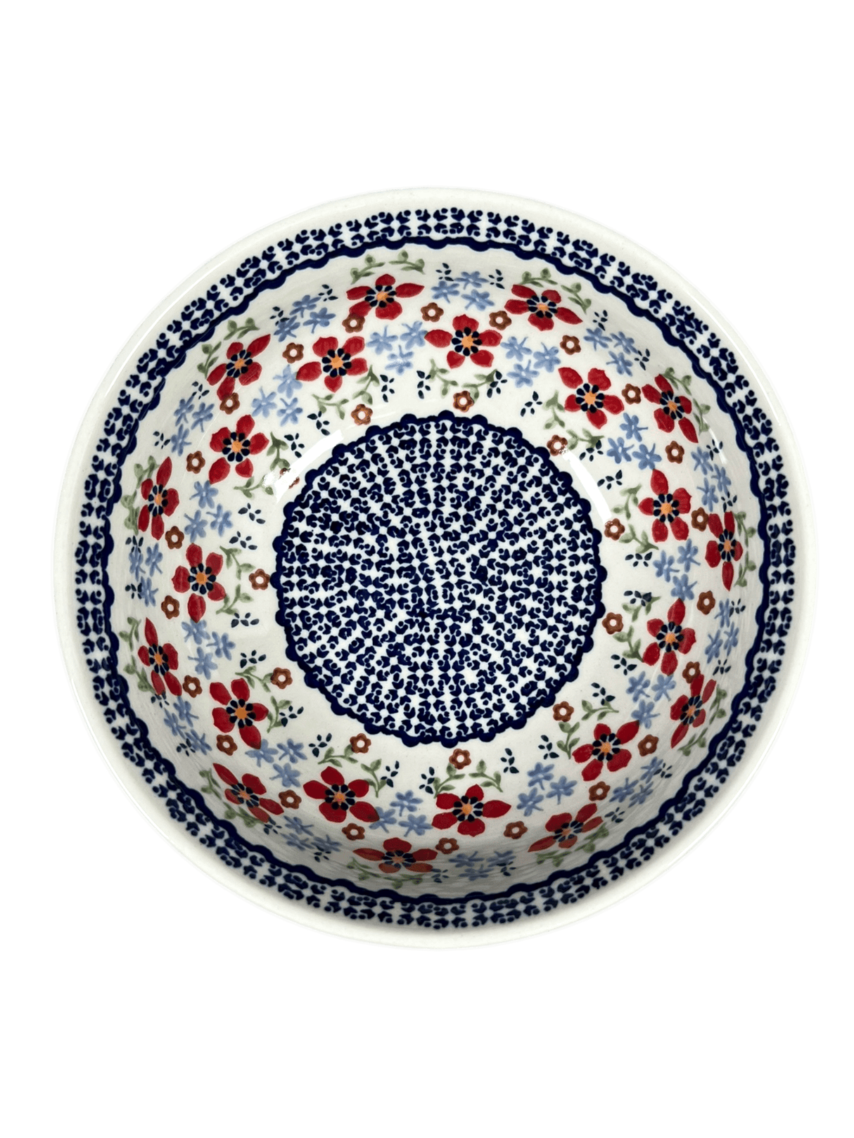 Bowl, Round, 8.5" in "Summer Bouquet" by Manufaktura | M135T-MM01