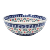 Bowl, Round, 8.5" in "Holiday Cheer" by Manufaktura | M135T-NOS2