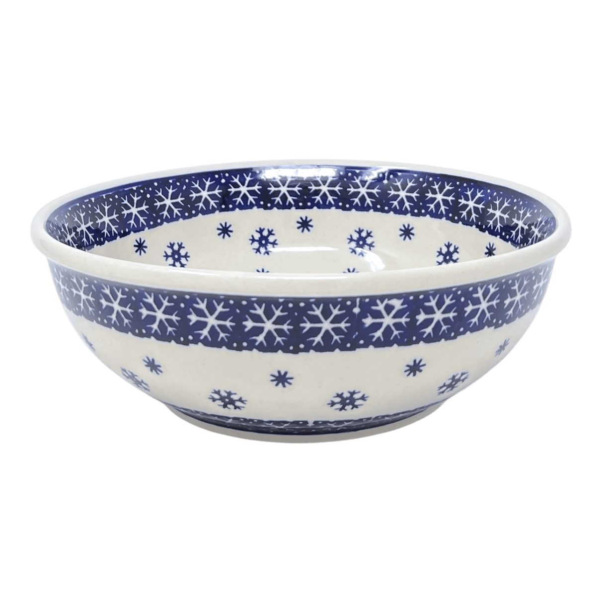 Bowl, Round, 8.5" in "Snow Drift" by Manufaktura | M135T-PZ