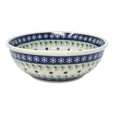 Bowl, Round, 8.5" in "Starry Wreath" by Manufaktura | M135T-PZG