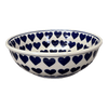 Polish Pottery 8.5" Bowl (Whole Hearted) | M135T-SEDU at PolishPotteryOutlet.com